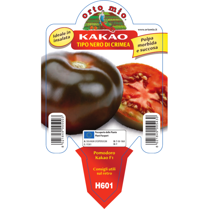 TOMATE NEGRO DE CRIMEA var. KAKAO F1