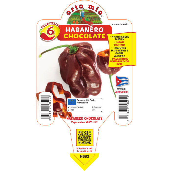 PIMIENTO PICANTE HABANERO CHOCOLATE