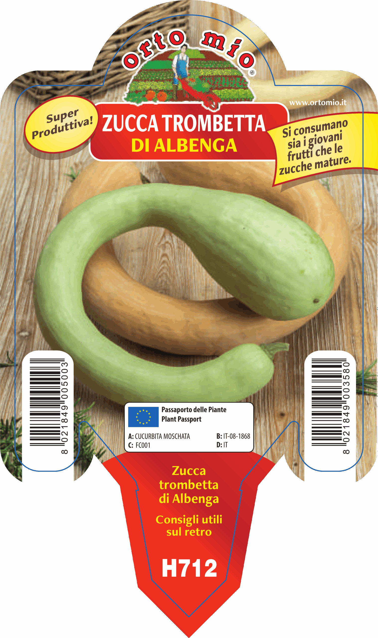CALABAZA TROMPETA DE ALBENGA