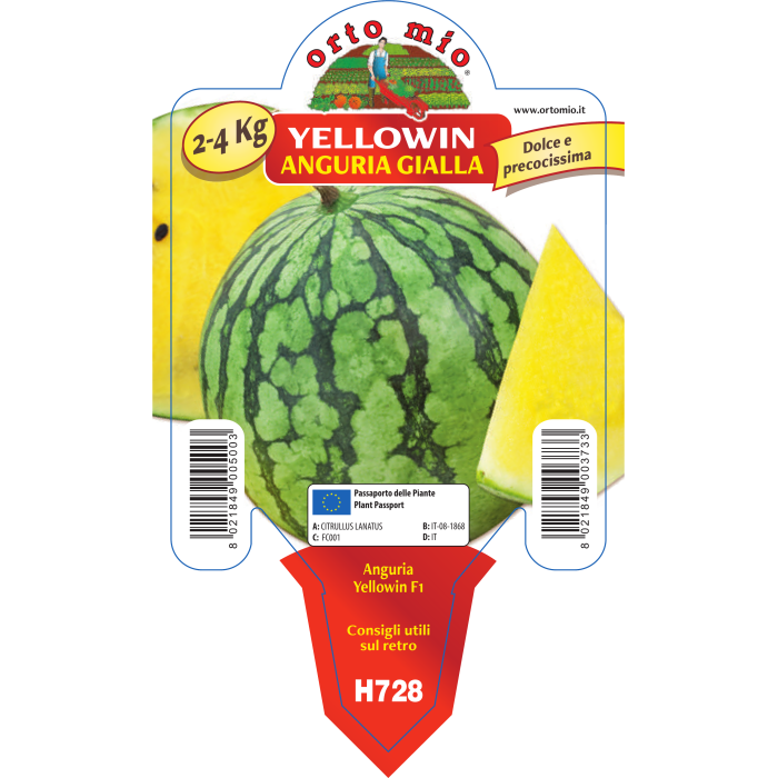 SANDIA AMARILLA var. LUTEO F1