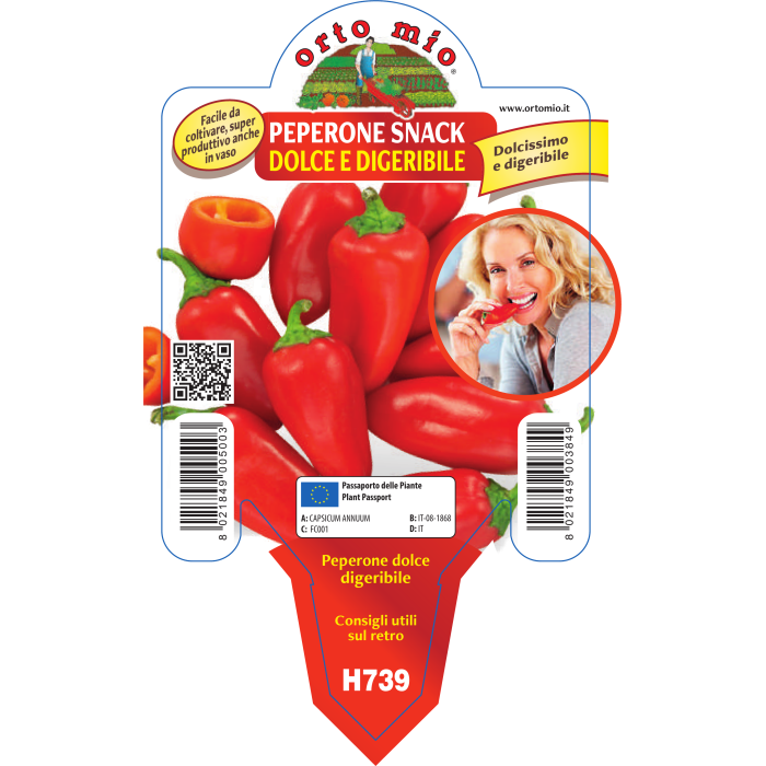 PIMIENTO DULCE SNACK