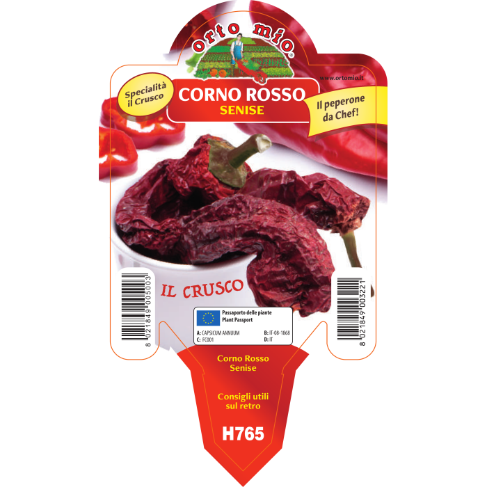 PIMIENTO CUERNO ROJO CRUSCO var.SENISE
