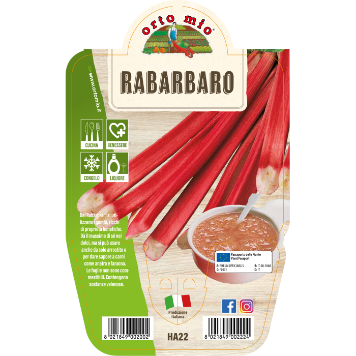 AROMÁTICA RUIBARBO