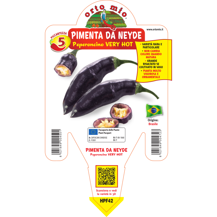 PIMIENTO MUY PICANTE PIMIENTA DE NEYDE
