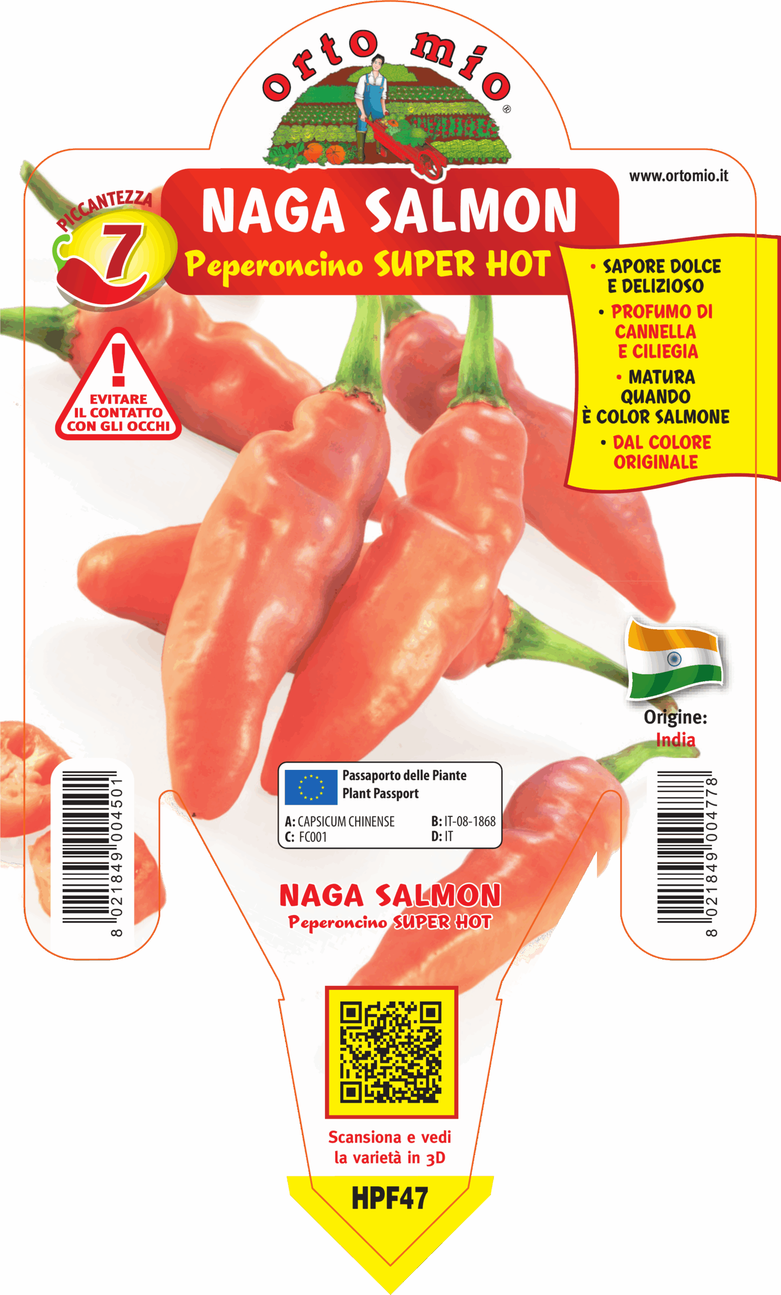 PIMIENTO SÚPER PICANTE NAGA MORICH SALMÓN