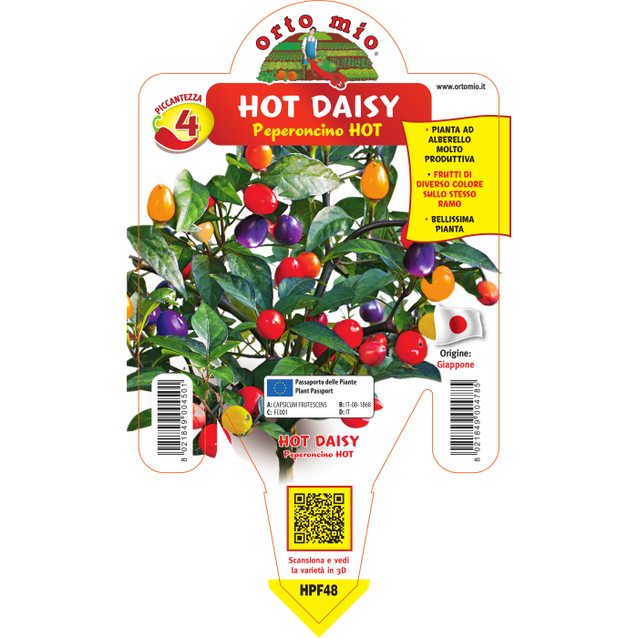 PIMIENTO PICANTE HOT DAISY CAP 1546