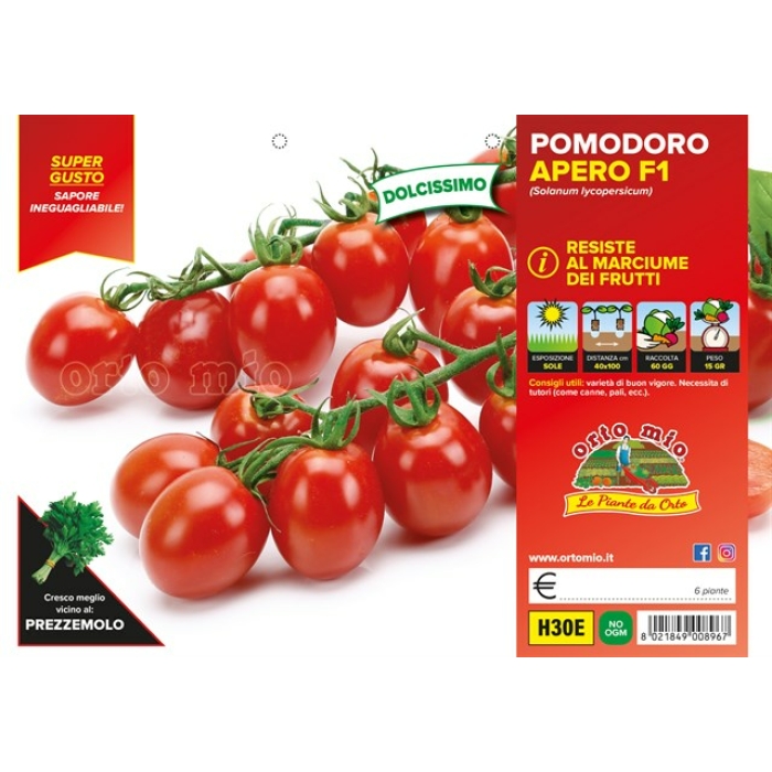 TOMATE CHERRY CEREZA GOTA var. APERO F1