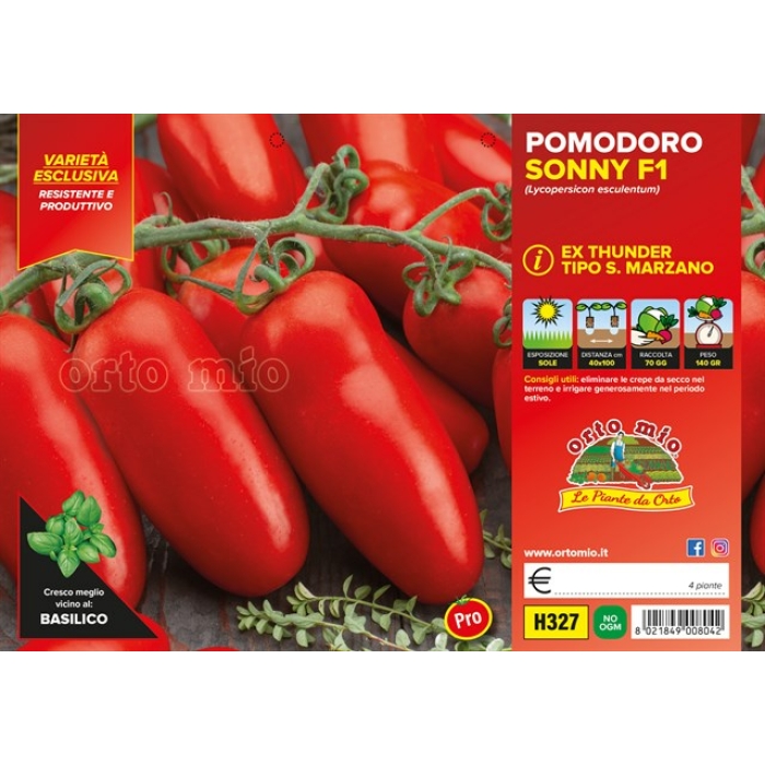 TOMATE DE VERANO SAN MARZANO var. OSKAR F1